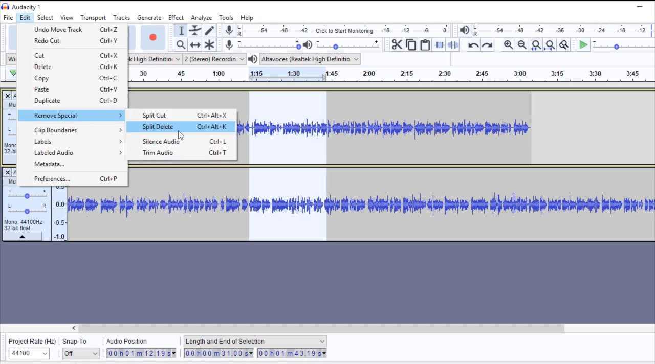 Audacity Tutorial: The Basics