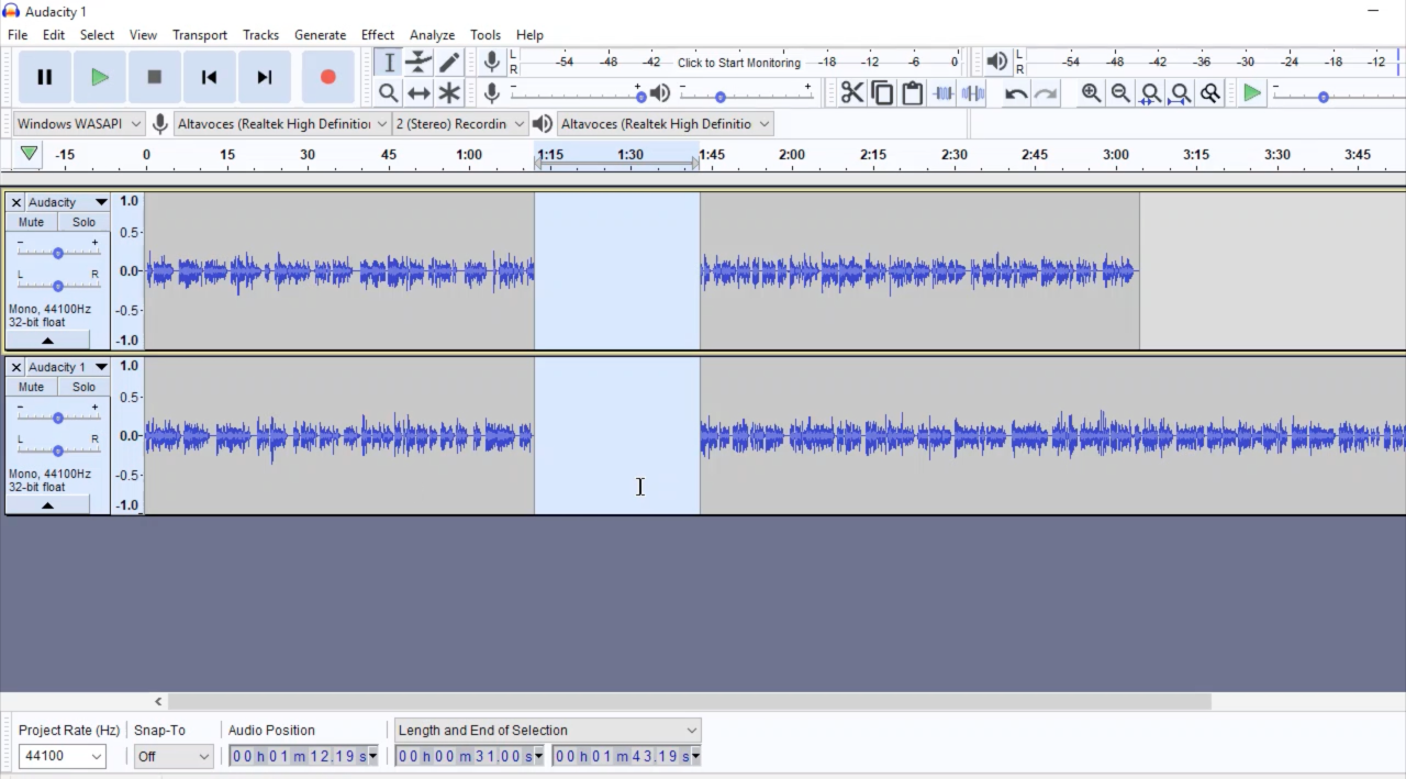 Audacity Tutorial: The Basics