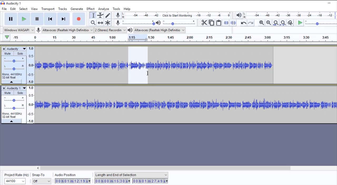 audacity software manual