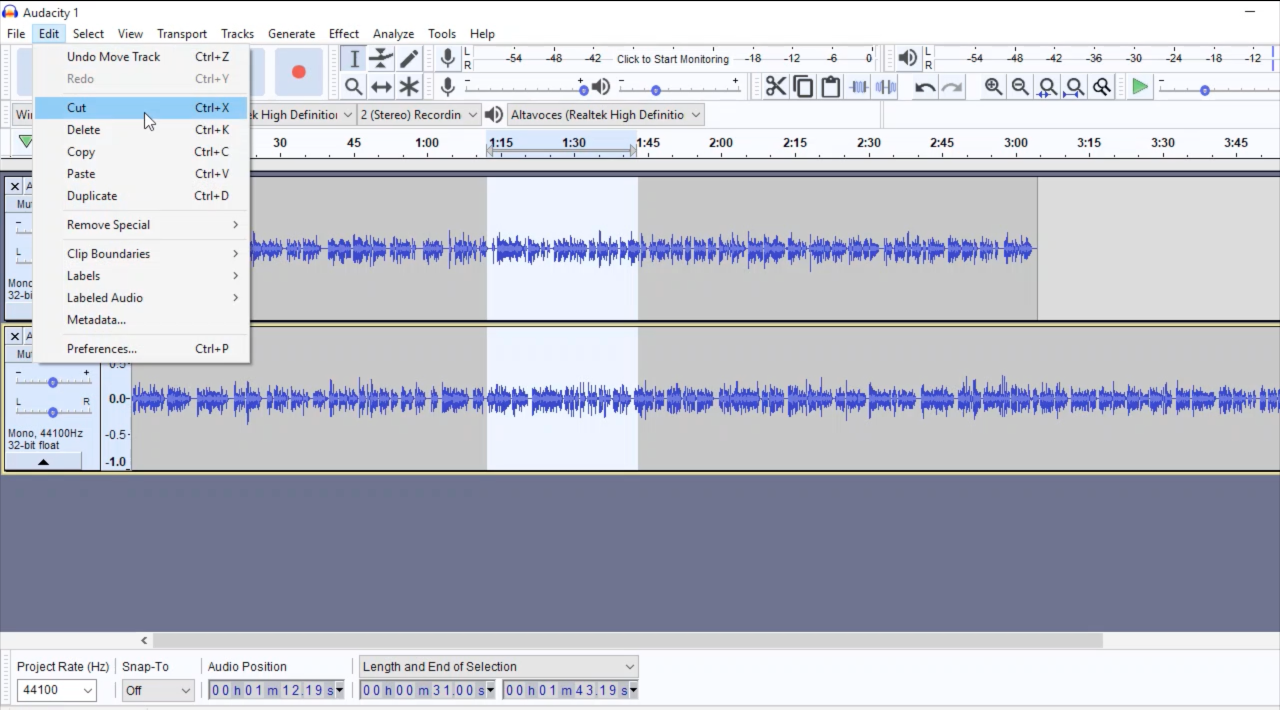 Audacity Tutorial: The Basics