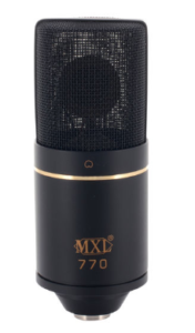 MXL 770. micrófono de condensador. condenser microphones.